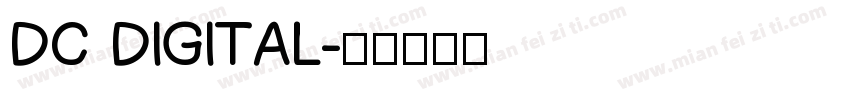 DC DIGITAL字体转换